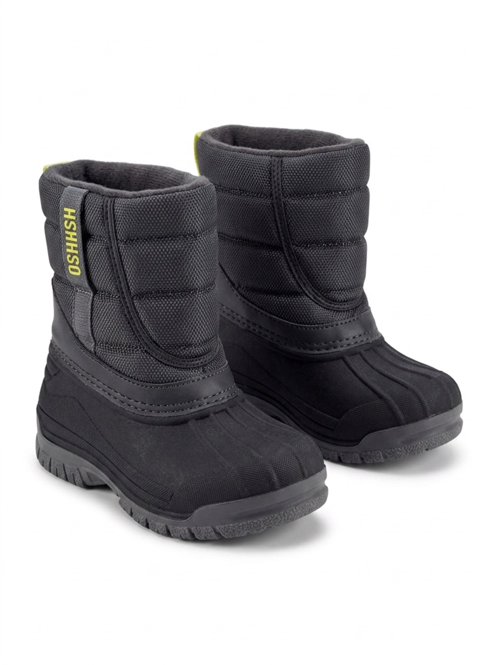 Osh Kosh kids Black Insulated Snow Boots